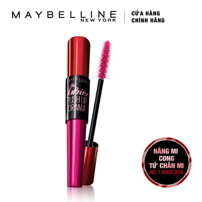 Mascara Maybelline New York nâng mi Push Up Drama (Đen)