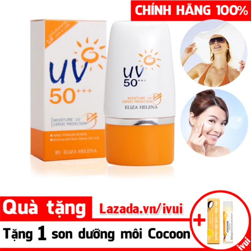 Kem chống nắng Eliza Helena UV50++ tặng 1 son dưỡng môi Lip Care nhập khẩu