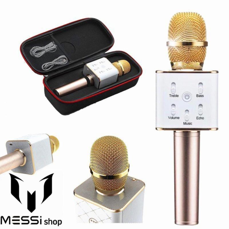 Mic hát karaoke kèm loa-Mic kèm loa 3 trong 1 gia bao nhieu-Mic karaoke Q7 cao cấp 3 trong 1 thế hệ mới năm 2018.Được mọi người lựa chọn nhiều trong năm nay-giảm tới 50% -bảo hành 1 đổi 1 trong vòng 7 ngày.