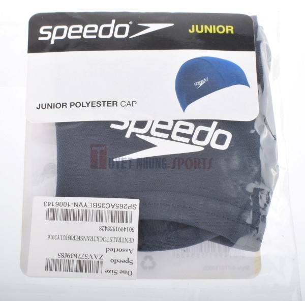 ũ bơi Speedo Polyester Junior trẻ em (Xanh đậm)n)