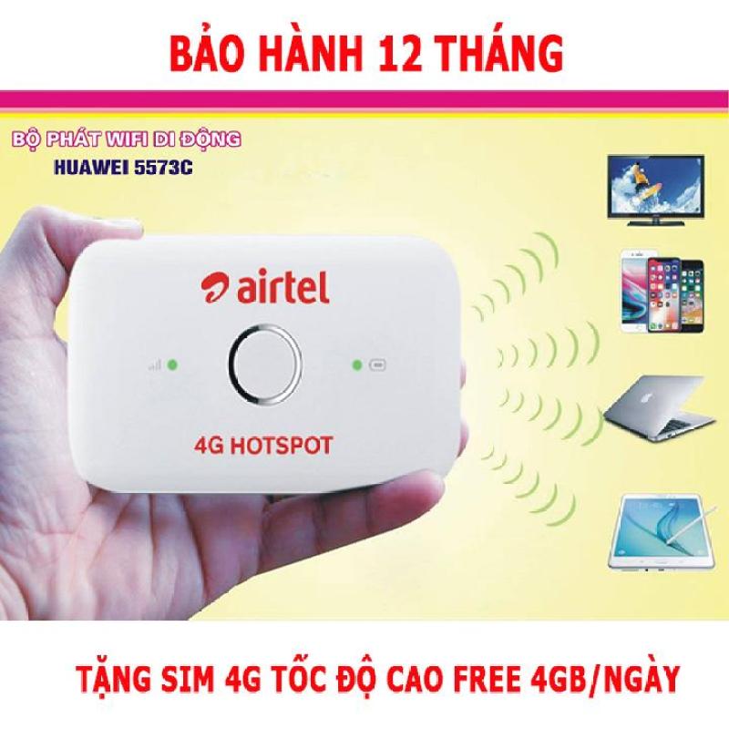 Bảng giá Bộ Phát Wifi 4G HUAWEI E5573C 150Mbs ( Trắng ) - Tặng sim 4G free 4GB/ngày Phong Vũ