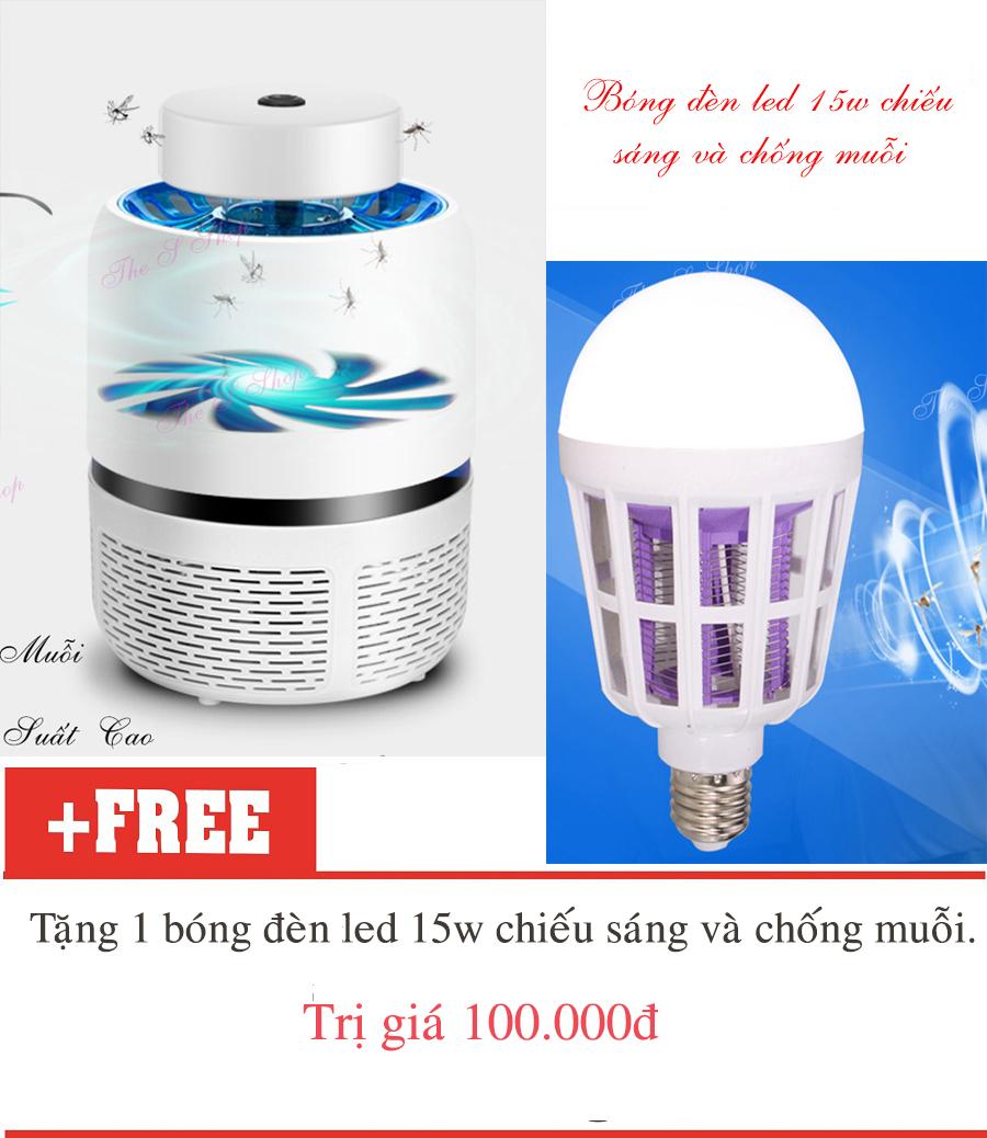 Máy bắt muỗi bằng tia UV và Tio2 Eddrac (Hàng chất lượng cao KHÔNG Giá Rẻ)