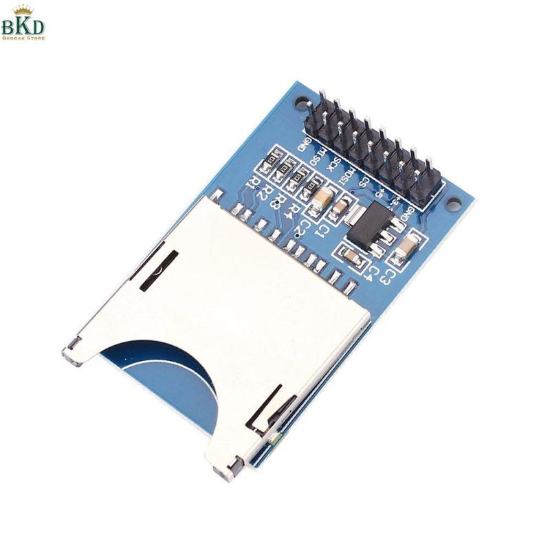 Bảng giá SD Card Read/Write Module Reader Slot Socket Blue PCBA For Arduino ARM Phong Vũ