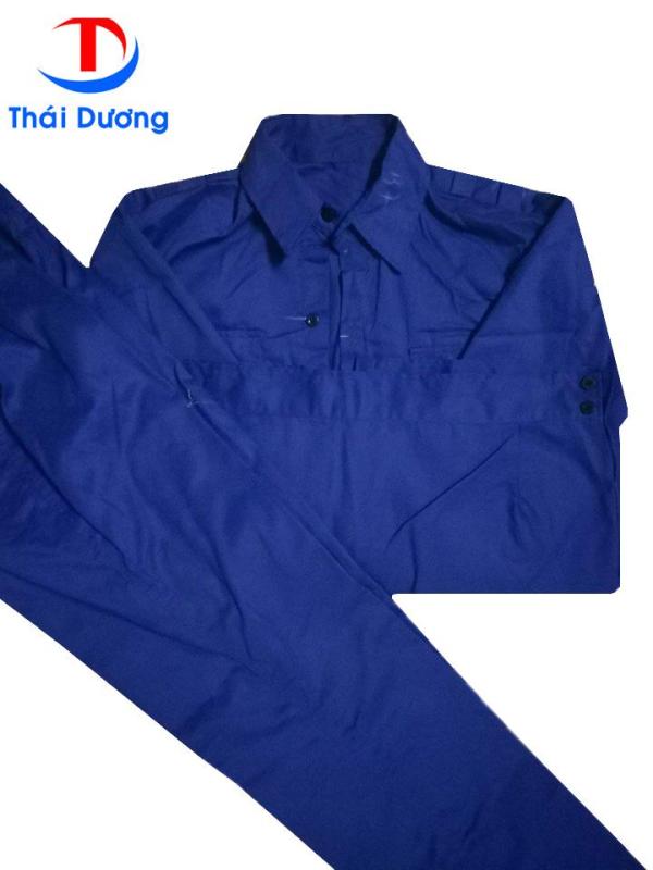 Bộ quần áo Bảo Hộ lao động kaki màu Xanh Size 5 (S)