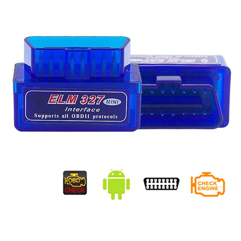 ELM327 บลูทูธ v2.1 OBD2 ไร้สายรถยนต์วินิจฉัยสแกนเนอร์สากล OBD II เครื่องมือสแกนอัตโนมัติสำหรับ Android