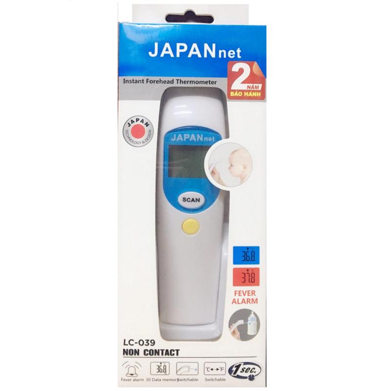 Nhiệt Kế Điện Tử Hồng Ngoại Đo Trán JAPANnet LC-039 Cao Cấp Đo Nhanh - Chính Xác - Chất Lượng nhập khẩu