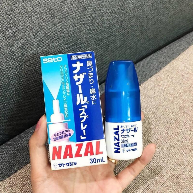 Xịt đặc trị viêm xoang nazal nhật bản chai 30ml