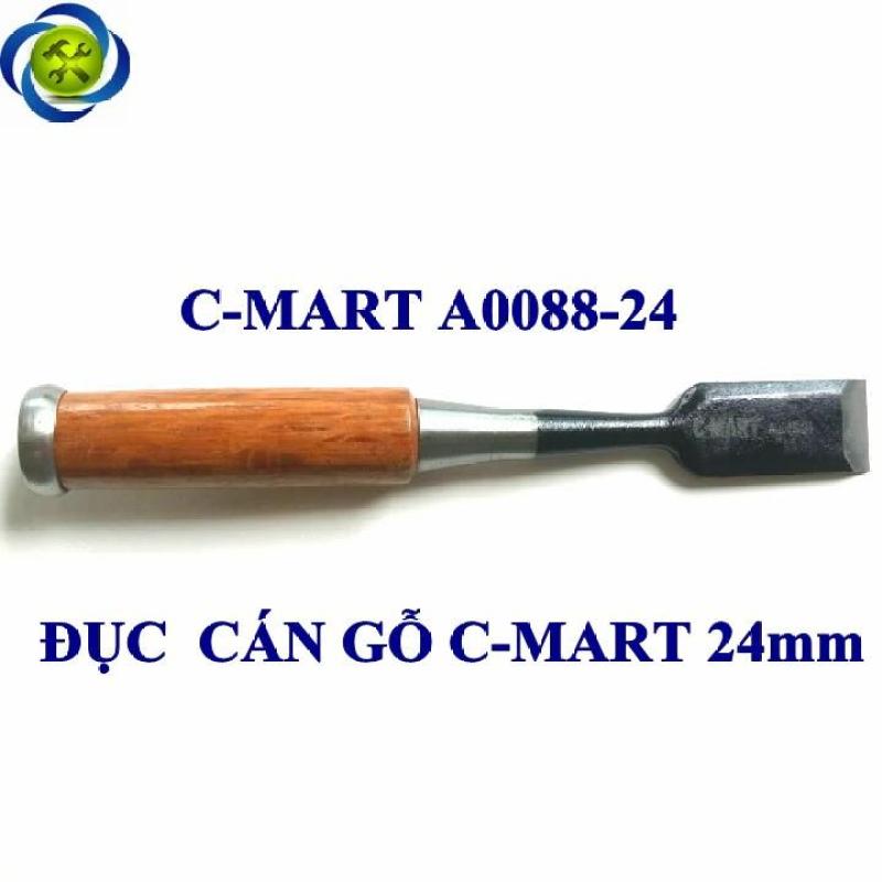 Đục thợ mộc cán gỗ C-Mart A0088-24 24mm
