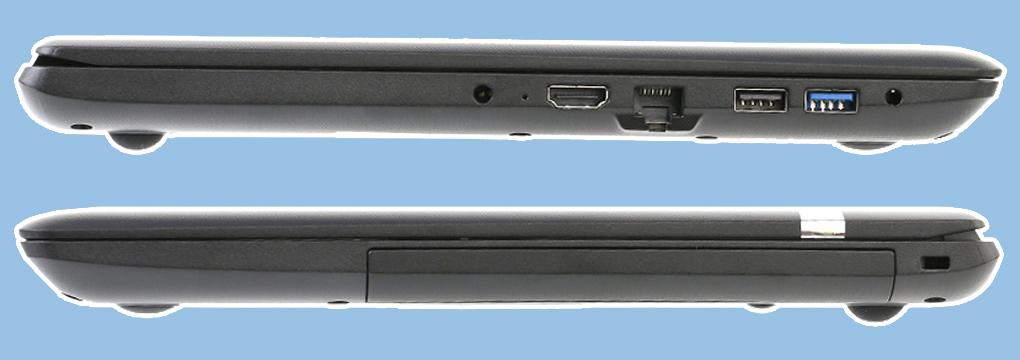 Lenovo IdeaPad 110 14IBR N3060 - 2 cạnh bên