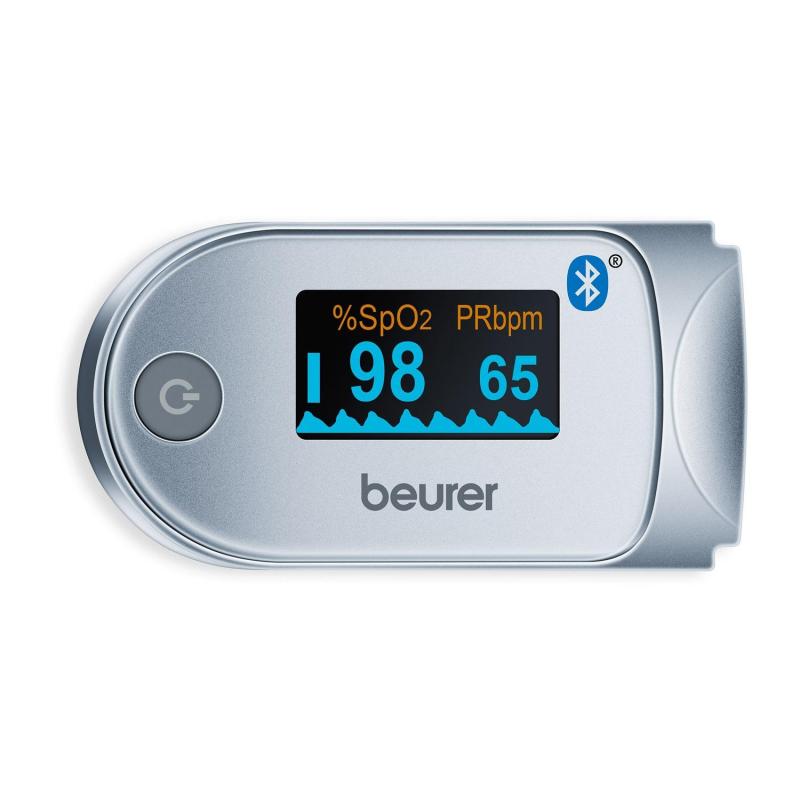 MÁY ĐO NỒNG ĐỘ OXY TRONG MÁU (SPO2) VÀ NHỊP TIM KẾT NỐI SMARTPHONE QUA BLUETOOTH BEURER PO60 bán chạy