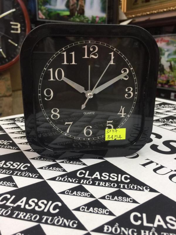 Nơi bán Đồng hồ báo thức để bàn hình vuông Ms001