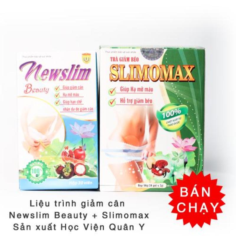 Liệu trình giảm cân Newslim Beauty + Slimomax nhập khẩu
