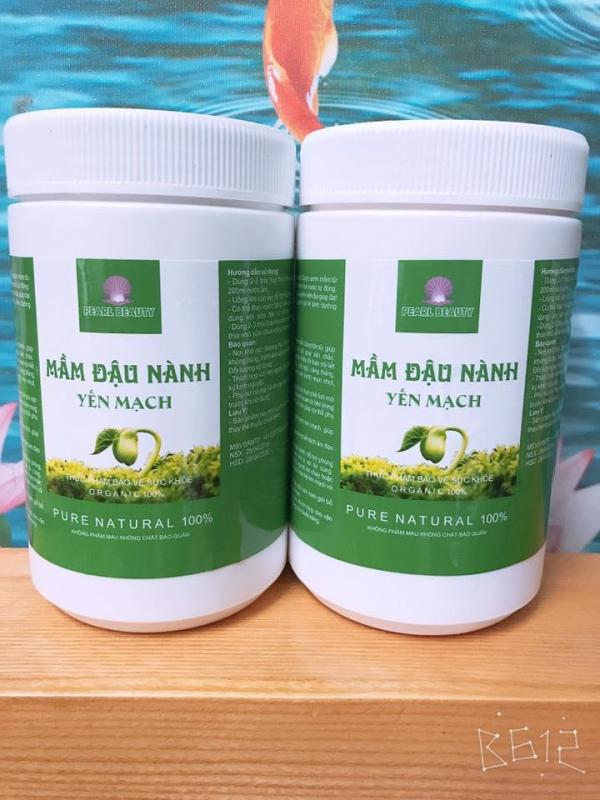 Hộp 1 KG mầm ĐẬU NÀNH - YẾN MẠCH tăng vòng 1,đẹp da