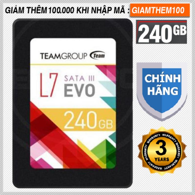 Ổ cứng SSD 240GB TEAM L7 EVO Sata III - Hãng phân phối chính thức