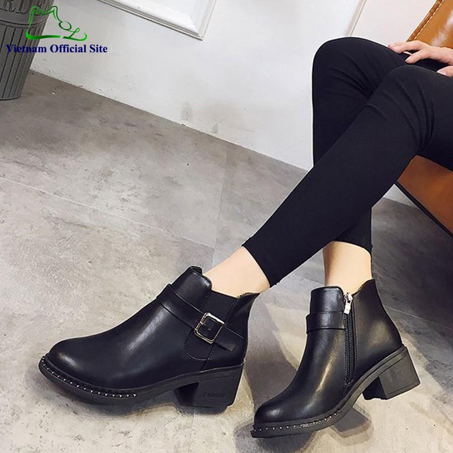 Giày boot cổ cao thời trang nữ LN36B