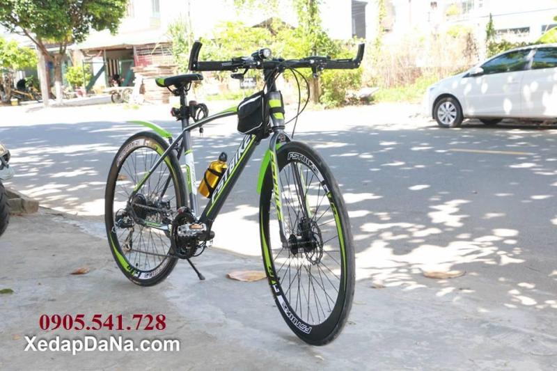 Mua xe đạp đua GT002 màu xanh chuối nhập từ Thái Lan