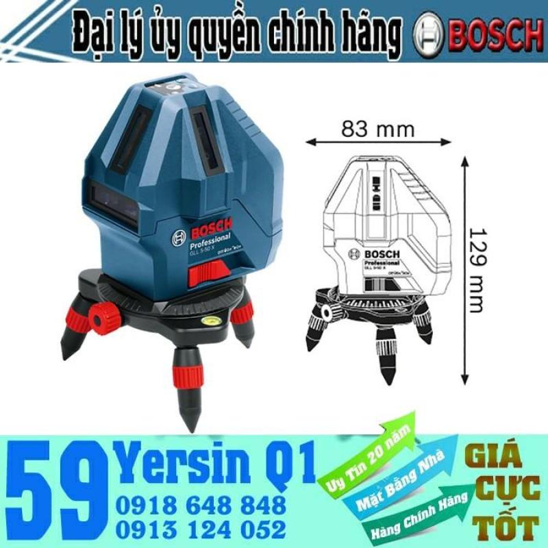 Máy cân mực laser Bosch GLL 5-50X (có Chân )