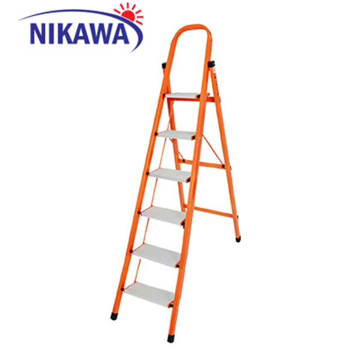 Thang nhôm ghế Nikawa NKS05 Nhật Bản - 5 Bậc 1,2m