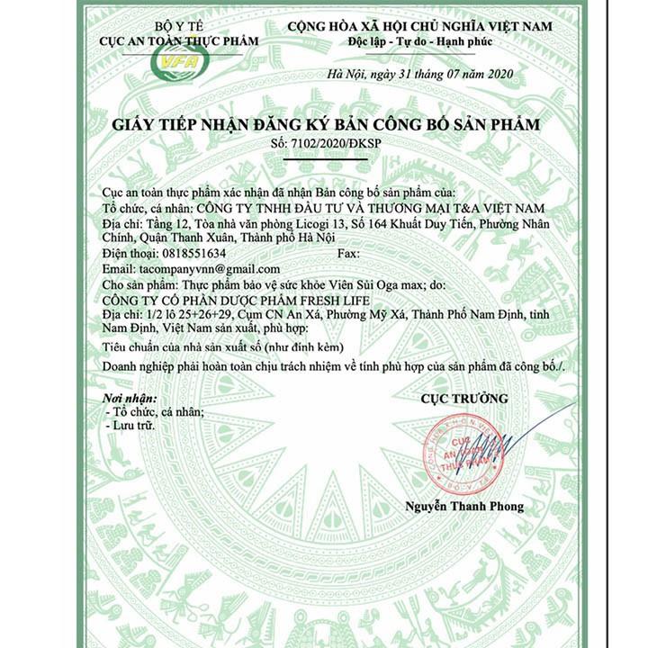 ▲◎♚  ✅Viên Sủi OGA MAX 👍[Freeship] ❤️