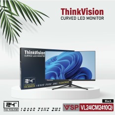 Màn hình cong 24 inch VSP THINKVISION VL24 Full HD 75Hz Gaming tràn viền (CM2410Q hoặc CM2406H) Loa tích hợp