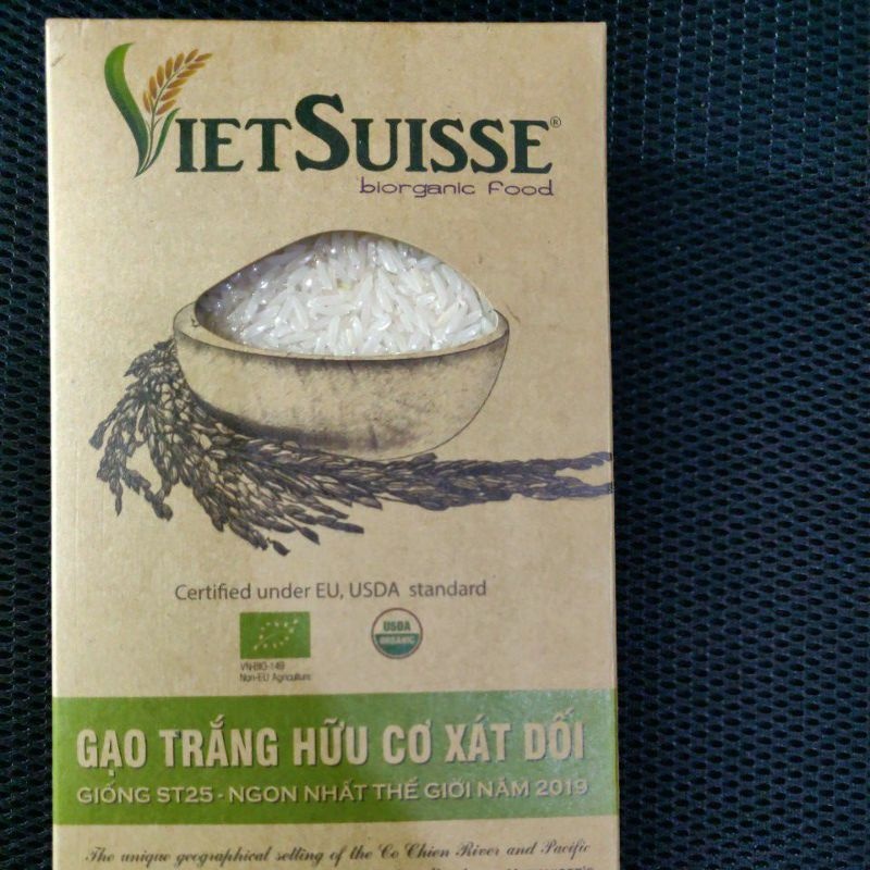 hot sale gạo hữu cơ vietsuisse 1kg - việt nam 3
