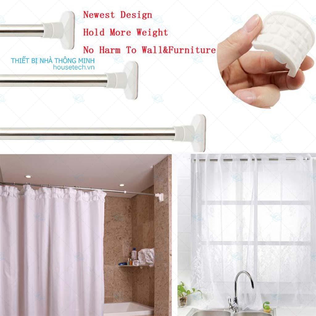 Thanh treo rèm không cần khoan giá rẻ HT03