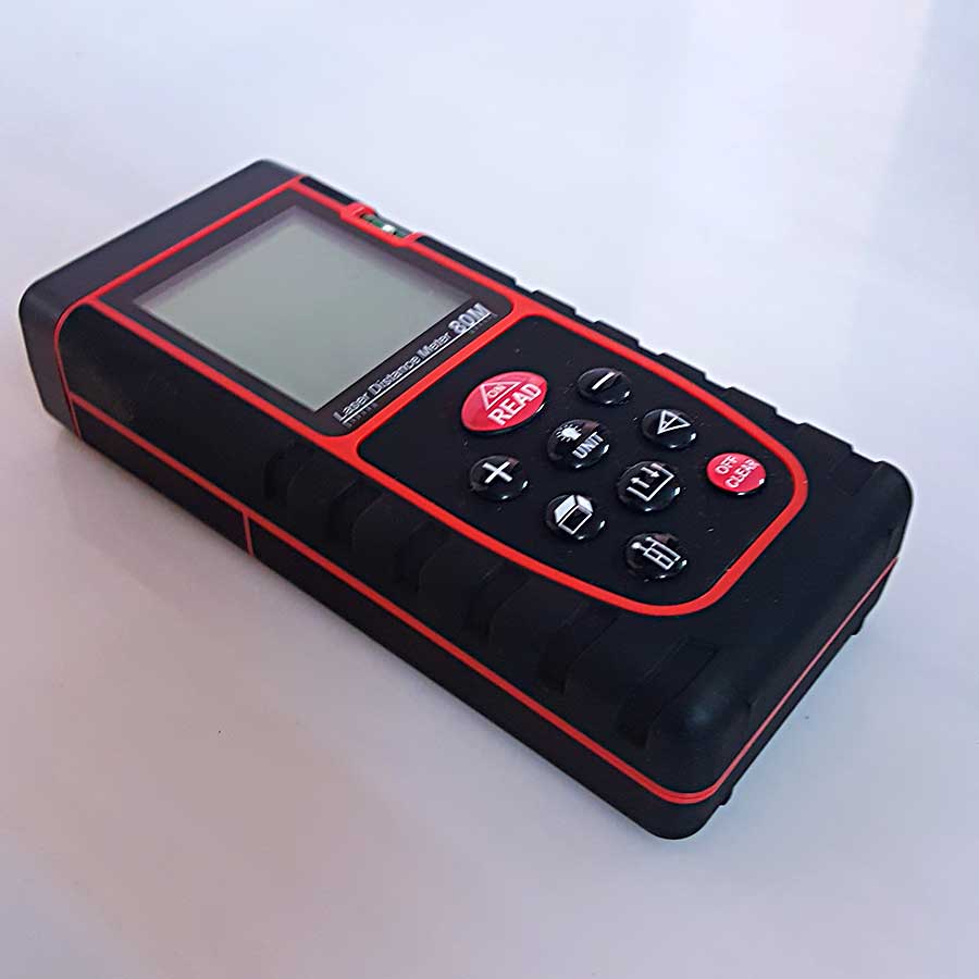 ? ?THƯỚC ĐO LASER SIÊU HIỆN ĐẠI- Miễn phí đổi trả 14 ngày. ? ? ?Nếu bạn làm xây dựng ? ? Hoặc Thợ Cơ KhíThiết Kế Nội ThấtKỹ Sư Thiết KếHọc Sinh Ngành Xây Dựng. ? 100% Máy Đo Khoảng Cách Laser SND WAY 40m Chất lượng cao, Giá siêu rẻ! ? 100% Thương Hiệu Cao Cấp đến từ Đài Loan. ? ?Máy Đo OQ 40M : ? 699.000 VND/Máy ? ? Máy Đo OQ 60m : ? 899.000 VNĐ/Máy ? ?Máy Đo OQ 80M : ? 1199.000 VND/Máy ? ? Máy Đo OQ 100m : ? 1499.000 VNĐ/Máy ? Bảo Hành 12 Tháng Chính Hãng Trên Toàn Quốc. Khoảng Cách Đo Xa Tối Đa 40m , Sai Số chỉ có +- 2mm Chính Xác Cao Nhất hiện Nay. ? ? Chế độ đo thông minh, Chế độ đo thẳng nhanh nhất Chế độ đo diện tích tự động tính ra diện tích. Chế độ đo thể tích tự động tính thể tích (dài*rộng*cao) Chế độ đo tính cạnh còn lại theo phương pháp pitago Chế độ đo chiều cao, cách tính phần còn lại của 1 đoạn không với tới. Chế Độ Đo Theo Phương Pháp Pitago nhanh Nhất! Chưa bao giờ bạn thấy việc đo khoảng cách nhanh và chính xác vậy!