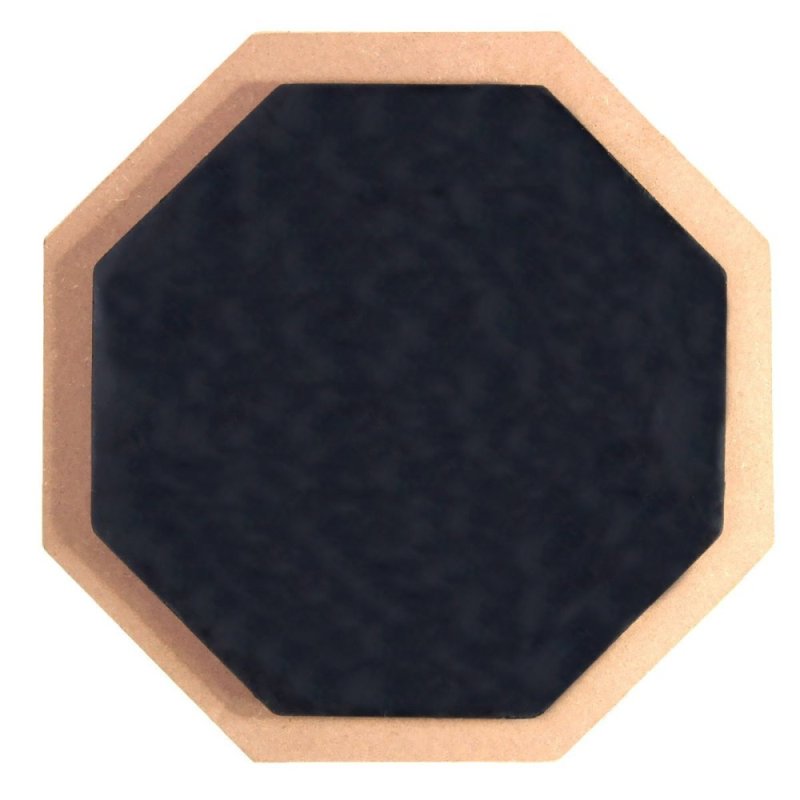 6 Soft Black Dumb Drum Pad Exercise Mat Blow Plate Drummer Rubber
Double Side - Intl
