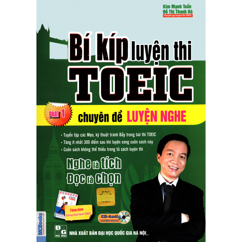 Mua Bí Kíp Luyện Thi Toeic Part 1 - Chuyên Đề Luyện Nghe