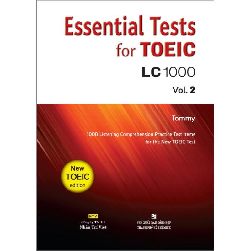 Mua Essential Tests for TOEIC: LC 1000 Vol. 2 (kèm CD)
