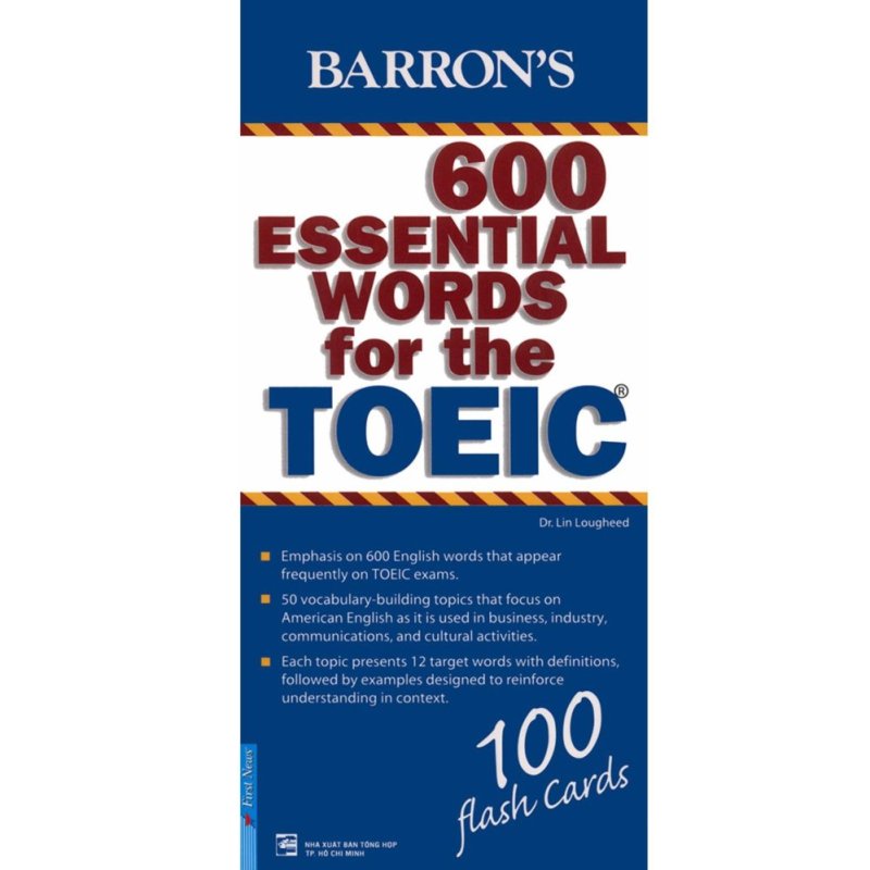 Mua Flashcard Barron's 600 Essential Words For The TOEIC
