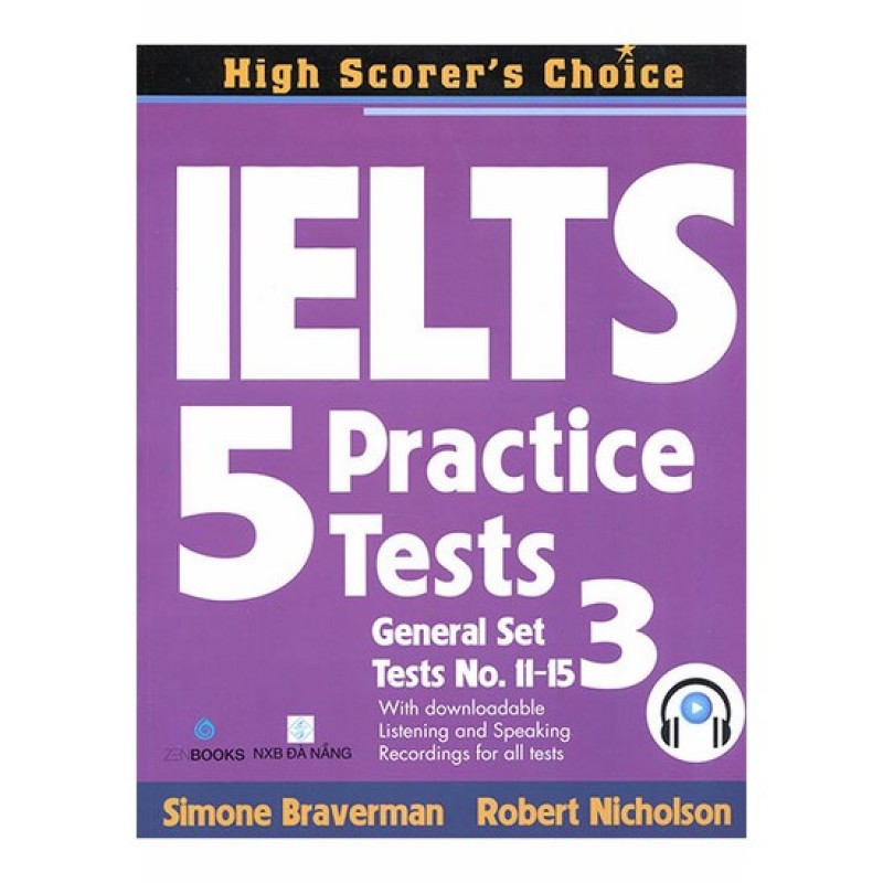 Mua IELTS 5 Practice Tests - General Set 3