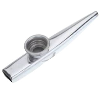 Metal Kazoo Harmonica Mouth Flute Kids Party Gift Kid Musical Instrument Silver - intl  