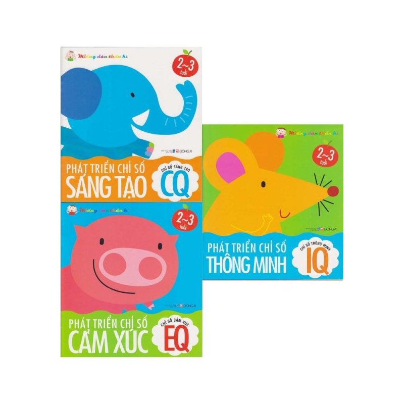 Mua Miếng Dán Thần Kì - Bộ 3 Tập (2-3 tuổi)