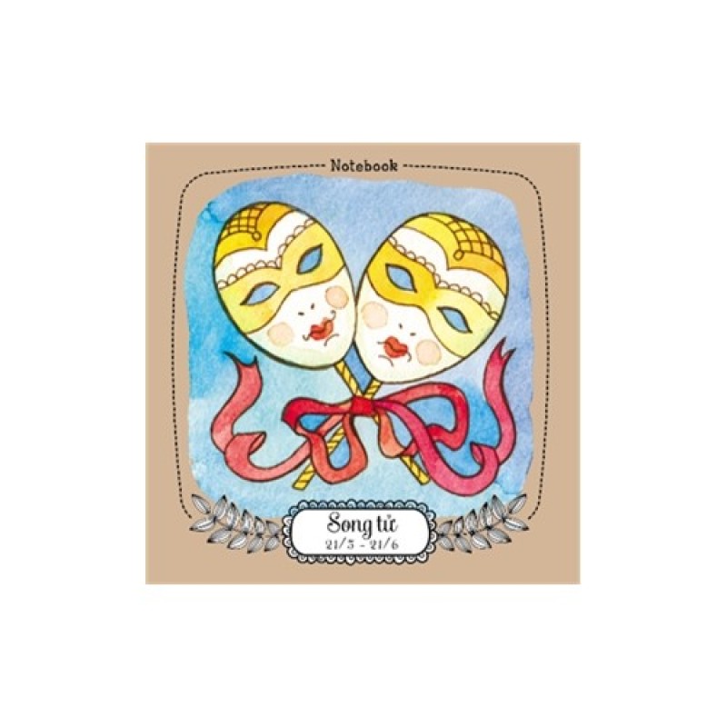 Mua Notebook: 12 cung hoàng đạo - Song Tử (ML03)