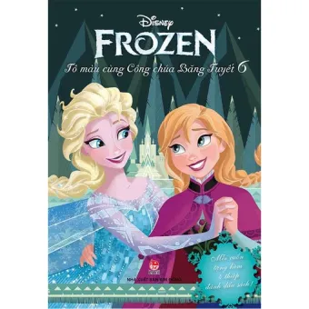 Tranh tô màu công chúa Elsa 6 (Frozen)