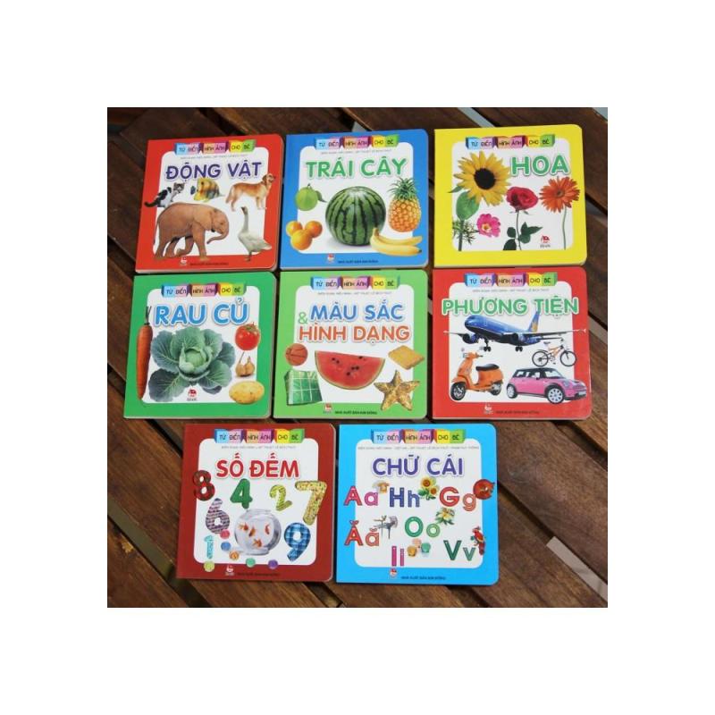 Mua Từ Điển Hình Ảnh Cho Bé - Bộ 8 Cuốn (0-6 tuổi)