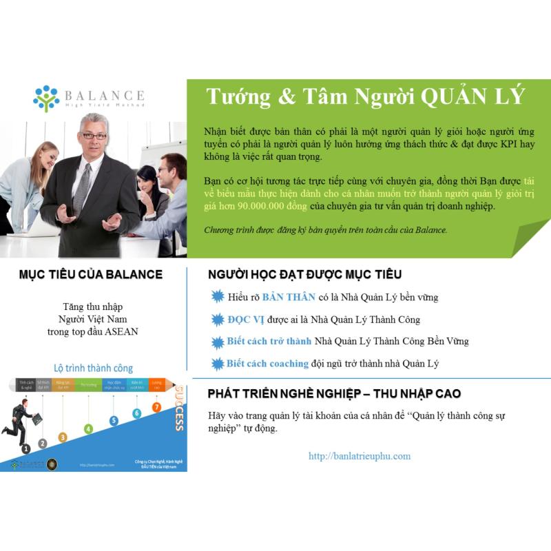 Mua Tướng và Tâm Người Quản Lý