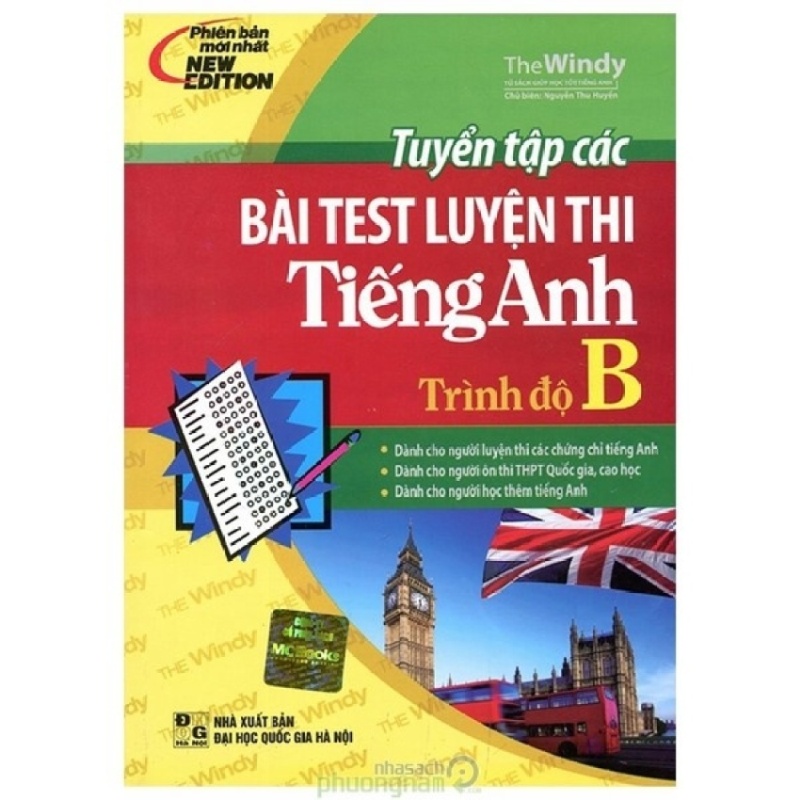 Mua Tuyển Tập Các Bài Test Luyện Thi Tiếng Anh - Trình độ B