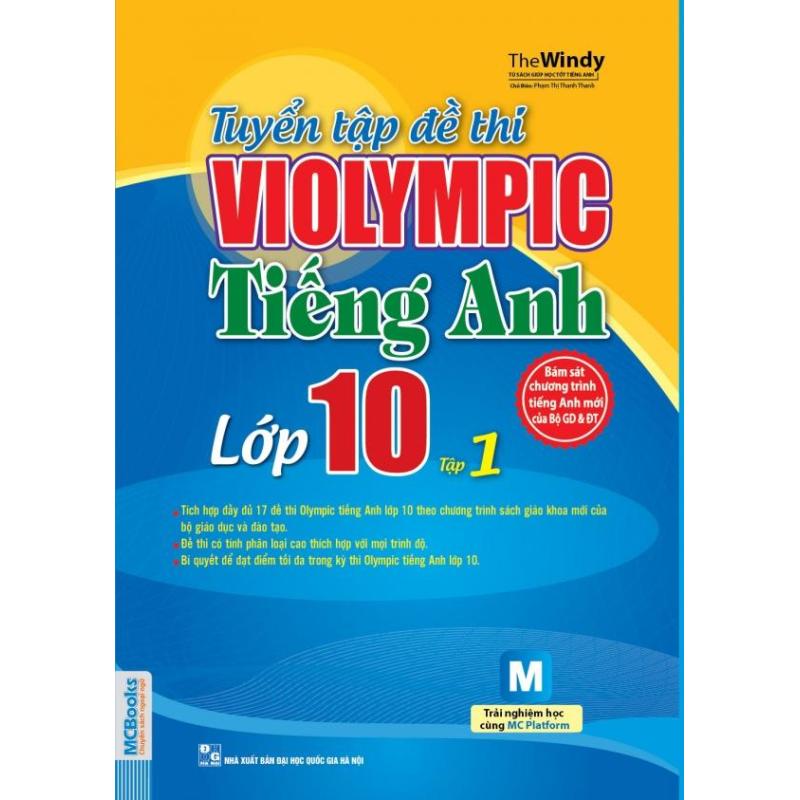 Mua Tuyển Tập Đề Thi Violympic Tiếng Anh Lớp 10 (Tập 1)