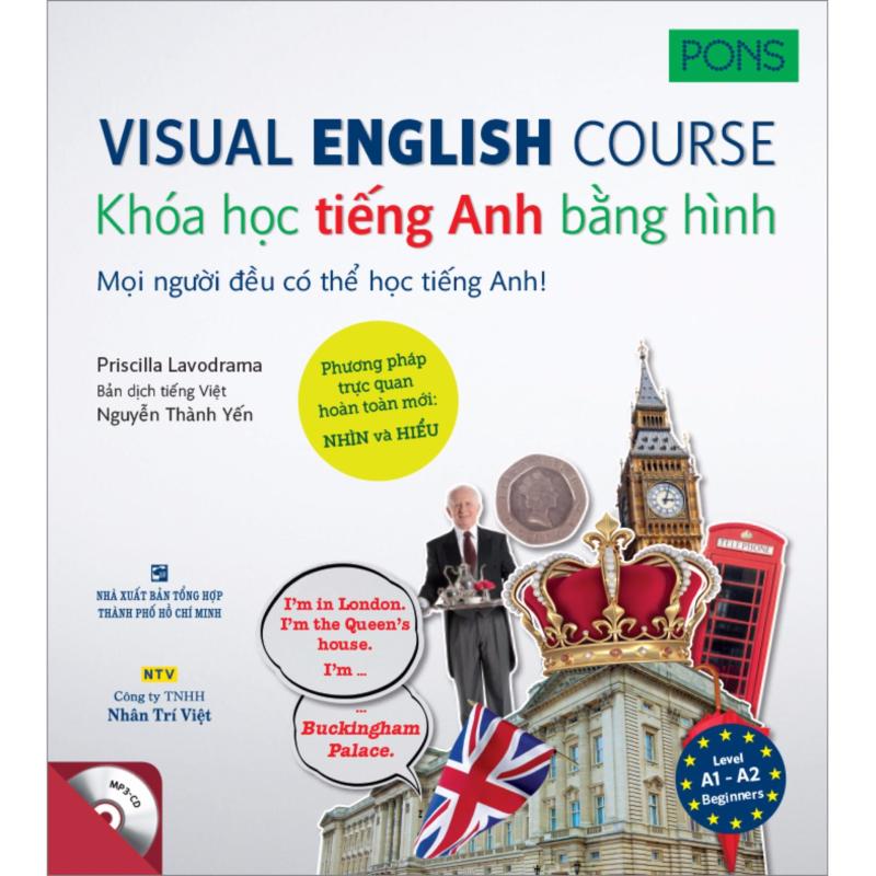 Mua Visual English Course - Khóa học tiếng Anh bằng hình - trình độ A1-A2 (kèm CD)