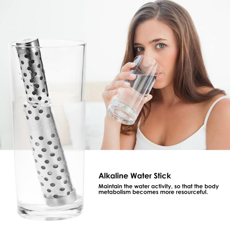 Alkaline Water Stick PH Hydrogen Negative ION Ionizer Minerals Wand Water Purifier Filter Treatment Health Care Tool - intl