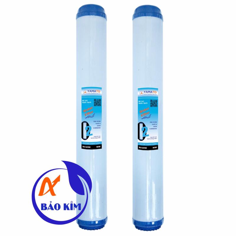 Bộ 2 lõi lọc nước số 2 UDF 20 inch Yamato (trắng)
