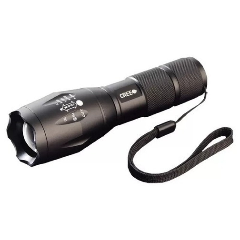 Bảng giá Bộ đèn pin siêu sáng CREE Q5 - T6 + Pin + Sạc và hộp chuyên dụng
(Đen)