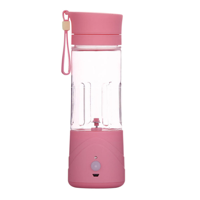 Giá bán Electric Fruit Juicer Smoothie Blender Rechargeable Pink (Intl)