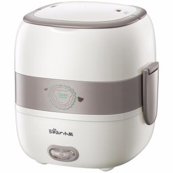 Hộp Cơm Văn Phòng Cao Cấp Lót Gốm Cách điện Kép Bear DFH-S2516(trắng) June 2018 - 2 Hộp cơm văn phòng cao cấp lót gốm cách điện kép Bear DFH-S2516(trắng) - 2