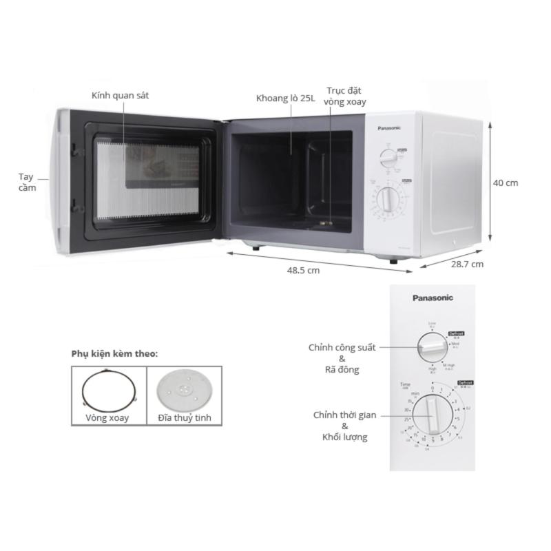 Lò vi sóng Panasonic NN-SM332MYUE (Trắng)