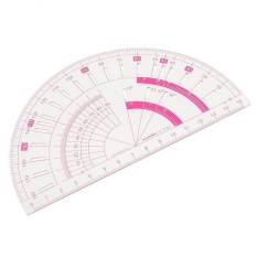 Giá Niêm Yết MagiDeal Half Circle Tailor Ruler Patchwork Pattern Making Sewing Clothes Dressmaking – intl