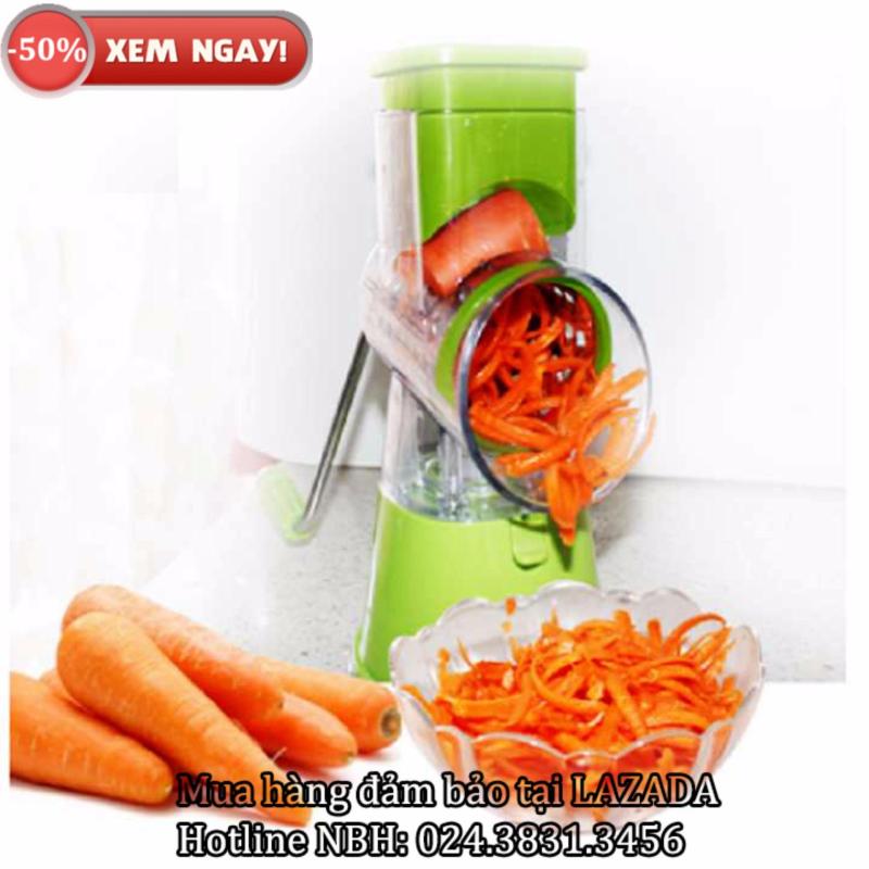 Máy bào sợi cắt lát củ quả bằng tay thế hệ mới (Xanh)
