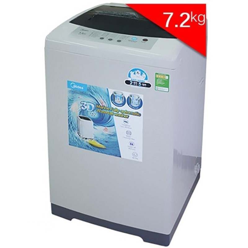 Máy Giặt Cửa Trên Midea MAS-7201 (7.2Kg) (Xám nhạt)